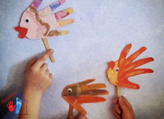 Pesciolino con bastoncini del gelato