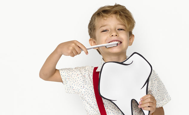 Igiene orale nei bambini al di sotto dei 6 anni