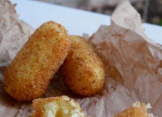 Crocchette di patate dal cuore filante