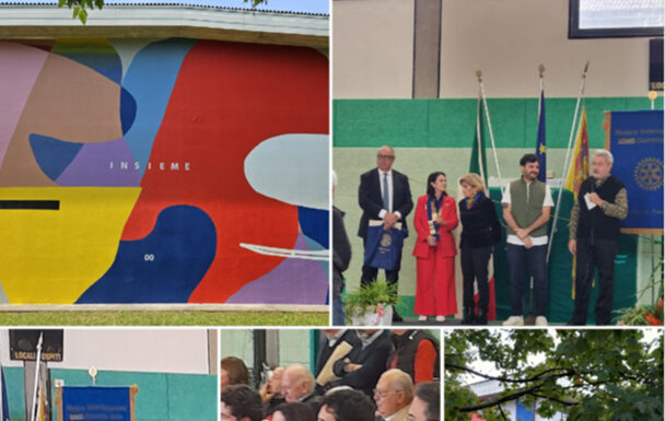 Inaugurato il murales dell’urban artist Giulio Vesprini