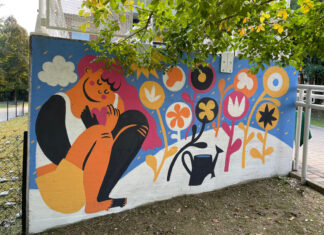 Inaugurato il murale alla Primaria Ciardi