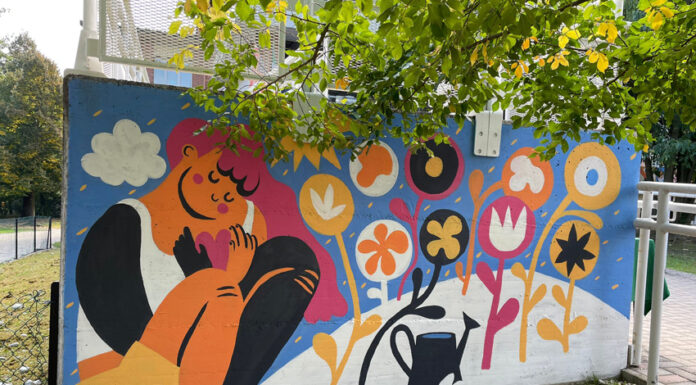 Inaugurato il murale alla Primaria Ciardi
