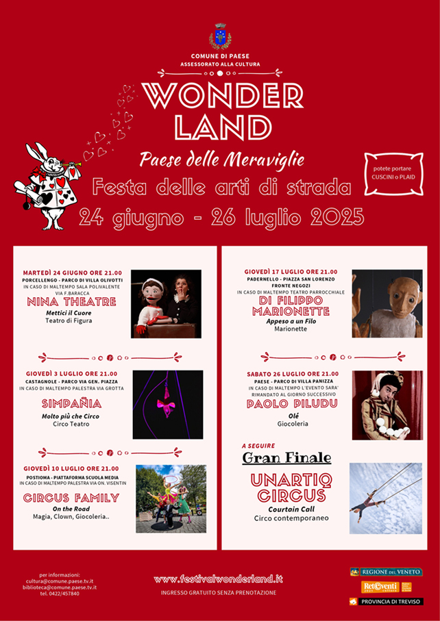 wonderland 2025 locandina