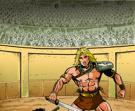 “Il barbaro gladiatore”