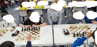 Una scacchiera alla scuola primaria “Fanna”