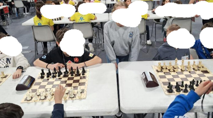 Una scacchiera alla scuola primaria “Fanna”
