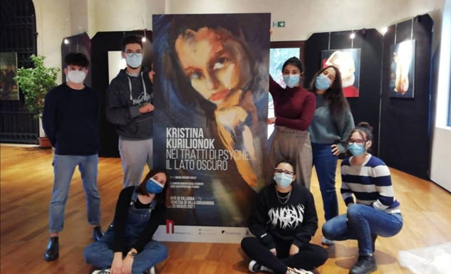 Il Covid non ferma la mostra sulla pittura di Kristina Kurilionok