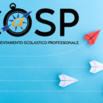 Group of paper plane in one direction and with one individual po