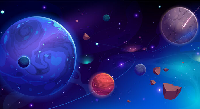 Una discarica nello spazio