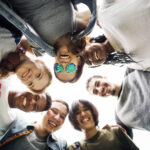 People Friendship Togetherness Huddle Team Unity Concept