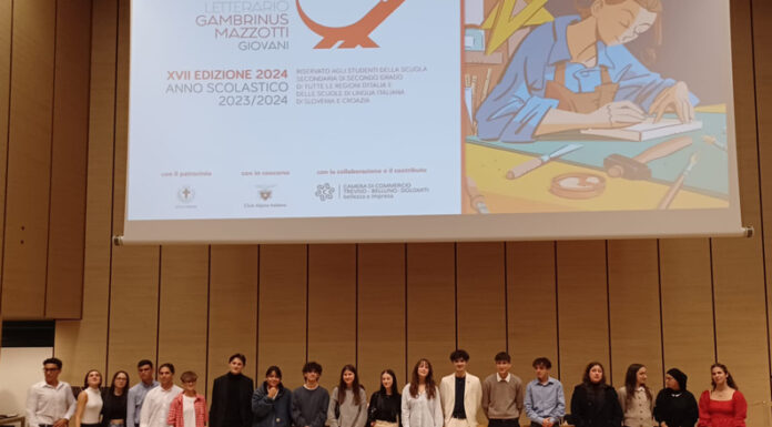 17° Premio Letterario Gambrinus Mazzotti Giovani