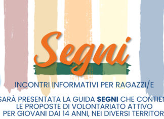 “Segni”, proposte di volontariato attivo