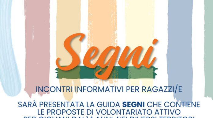 “Segni”, proposte di volontariato attivo