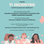 Mercoledì 26 novembre 2025 Sessualità consapevole: contraccezion