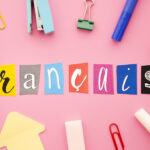 francais-lettering-pink-background