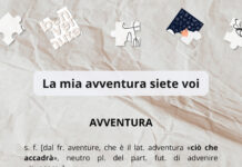 “La mia avventura siete voi”