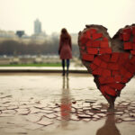 close-up-broken-heart-sculpture